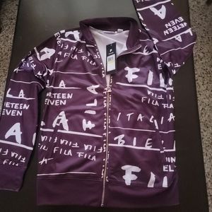 FILA  Track Jacket and Pants logo